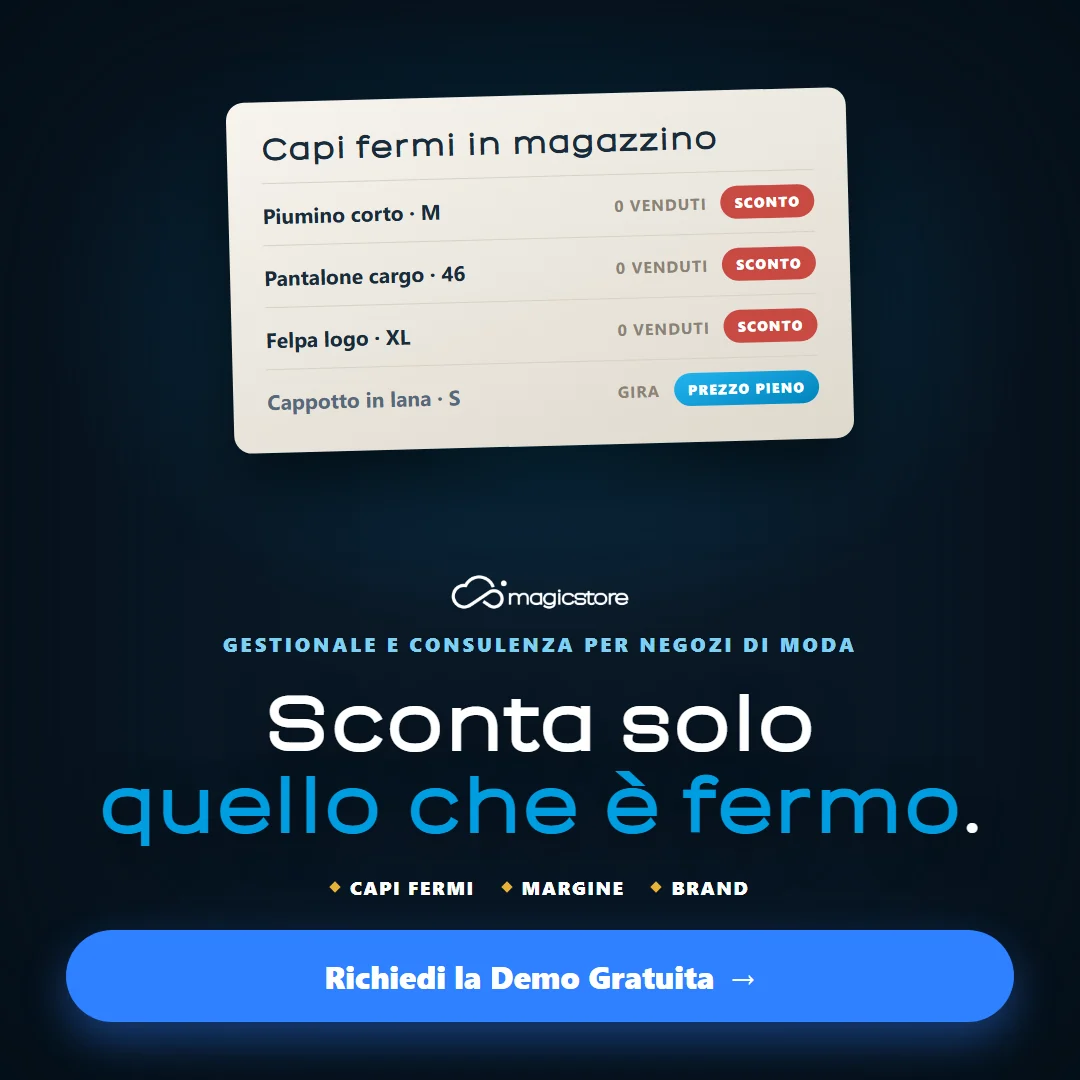 Sconta solo quello che è fermo.