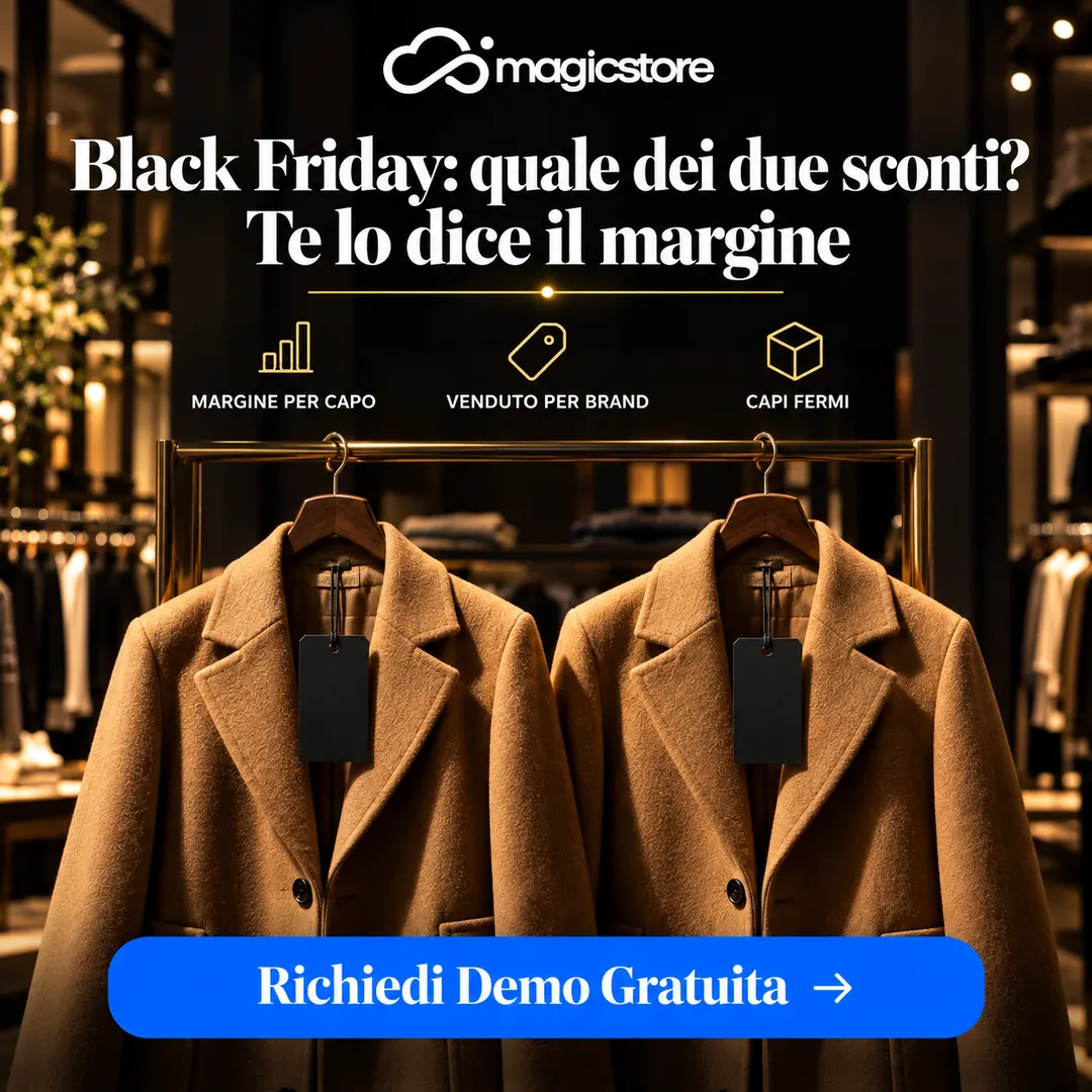 Black Friday: quale dei due sconti? Te lo dice il margine.
