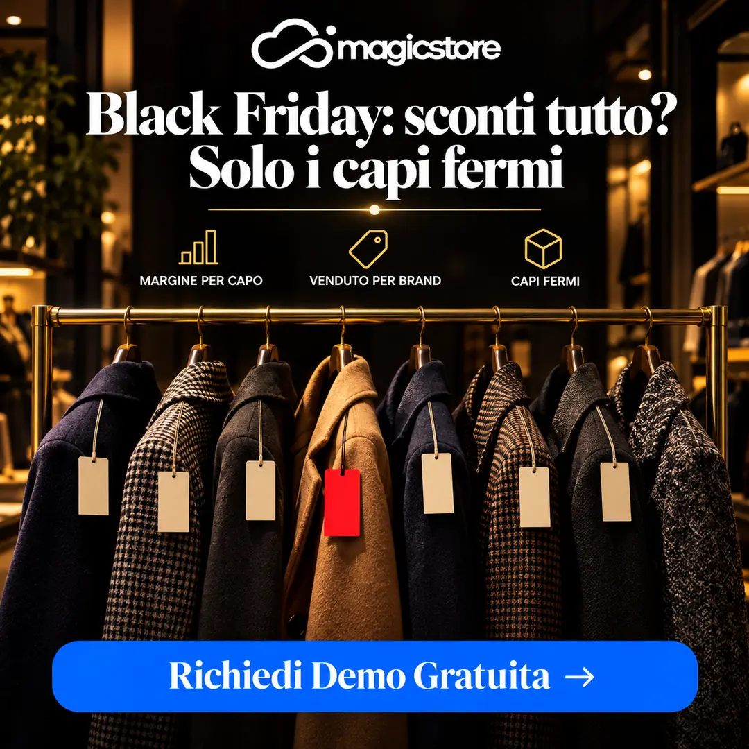 Black Friday: sconti tutto? Solo i capi fermi.