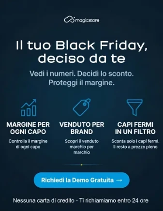 Il tuo Black Friday, deciso da te. Proteggi il margine.