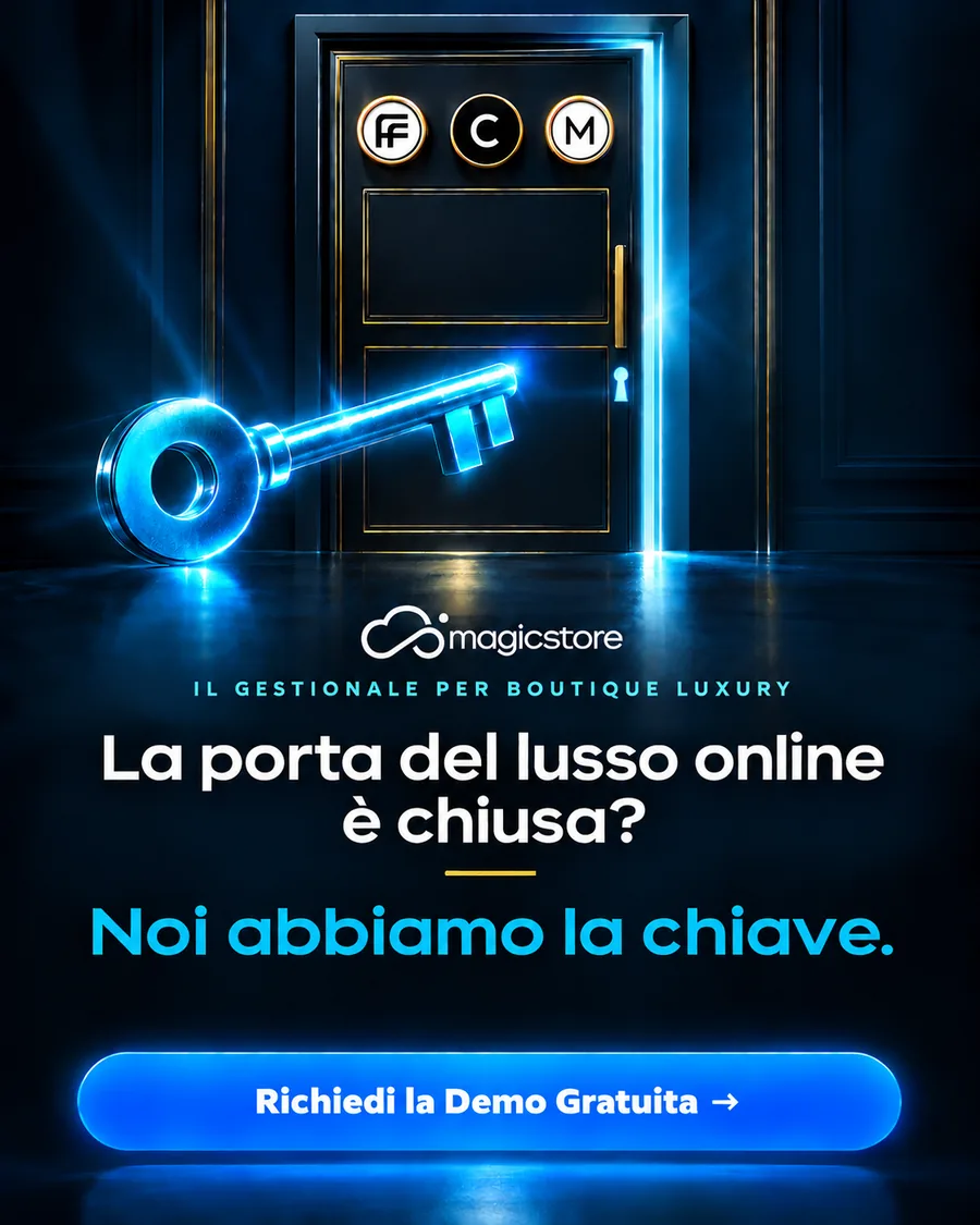 La porta del lusso online è chiusa? Noi abbiamo la chiave. magicstore, il gestionale per boutique luxury.